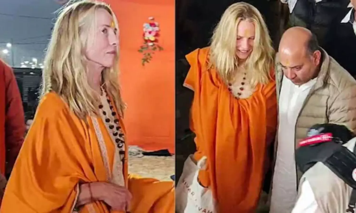 Steve Jobs Wife Laurene  Powell Jobs Breaks 93-Year-Old Record at Kumbh Mela in Prayagraj