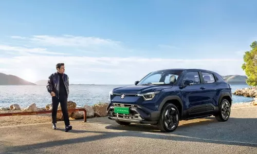 Maruti Suzuki e Vitara: రూ.25 వేలకే ఆర్డర్ చేయచ్చు..! Maruti Suzuki e Vitara: రూ.25 వేలకే ఆర్డర్ చేయచ్చు..!