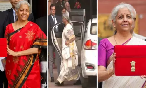 Nirmala Sitharamans Iconic Budget Day Sarees: A Tribute to Indias Handloom Heritage Nirmala Sitharamans Iconic Budget Day Sarees: A Tribute to Indias Handloom Heritage
