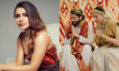 Actress Samantha Interesting Comments About Naga Chaitanyas Marriage