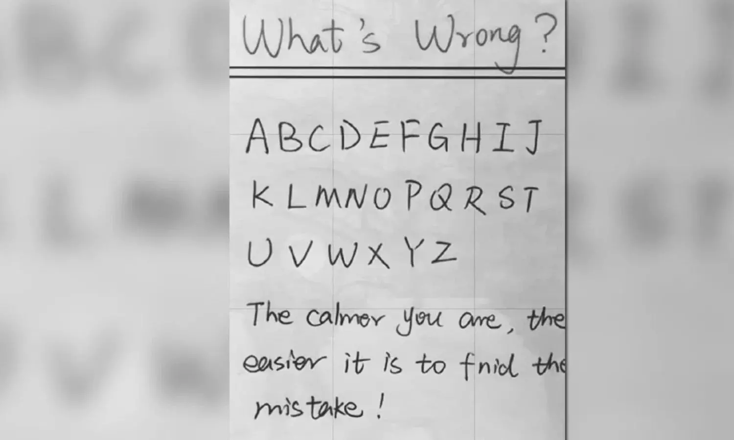 Photo Puzzle: Can You Spot the Hidden Mistake in This image