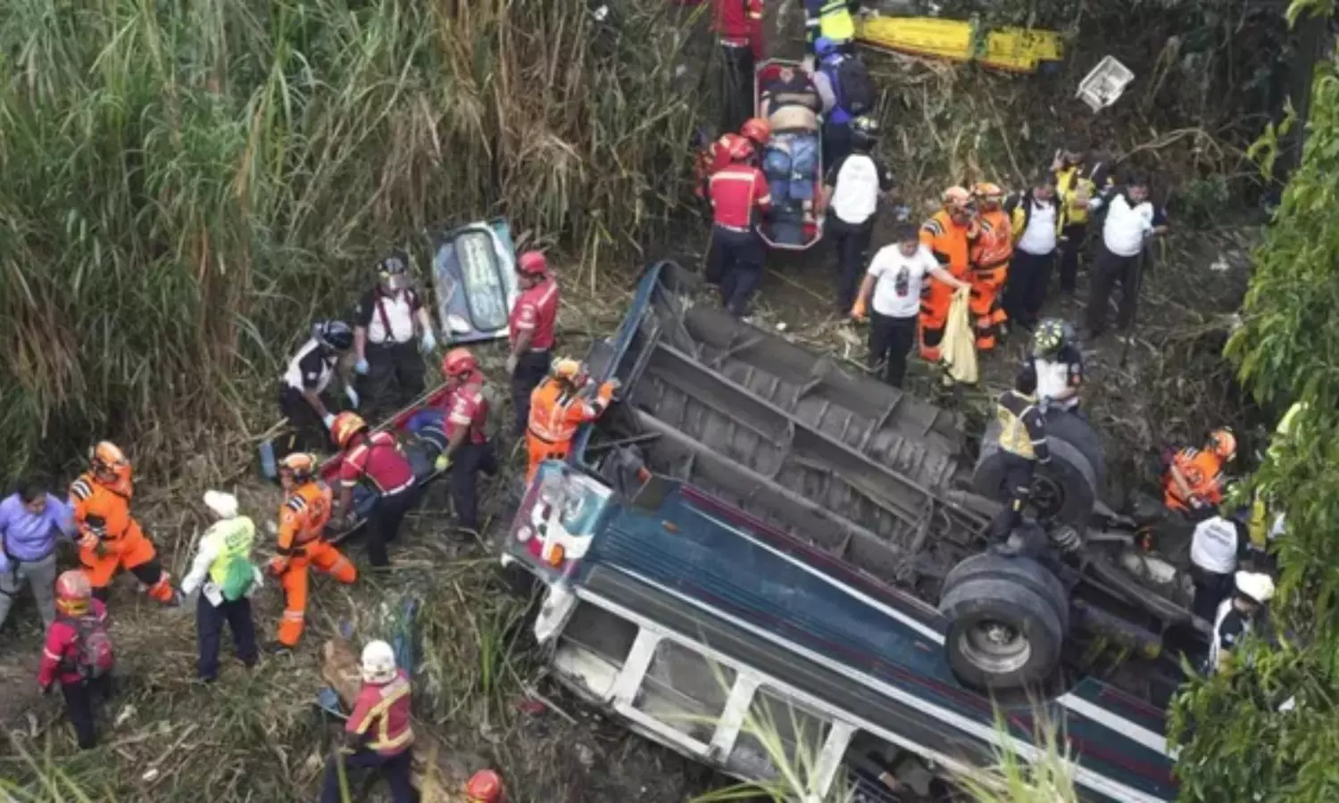 Guatemala Bus Accident 55 Members Dead Guatemala Bus Accident 55 Members Dead