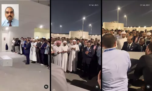 Indian billionaire MA Yusuff Ali carries employees coffin in Abu Dhabi, video gone viral