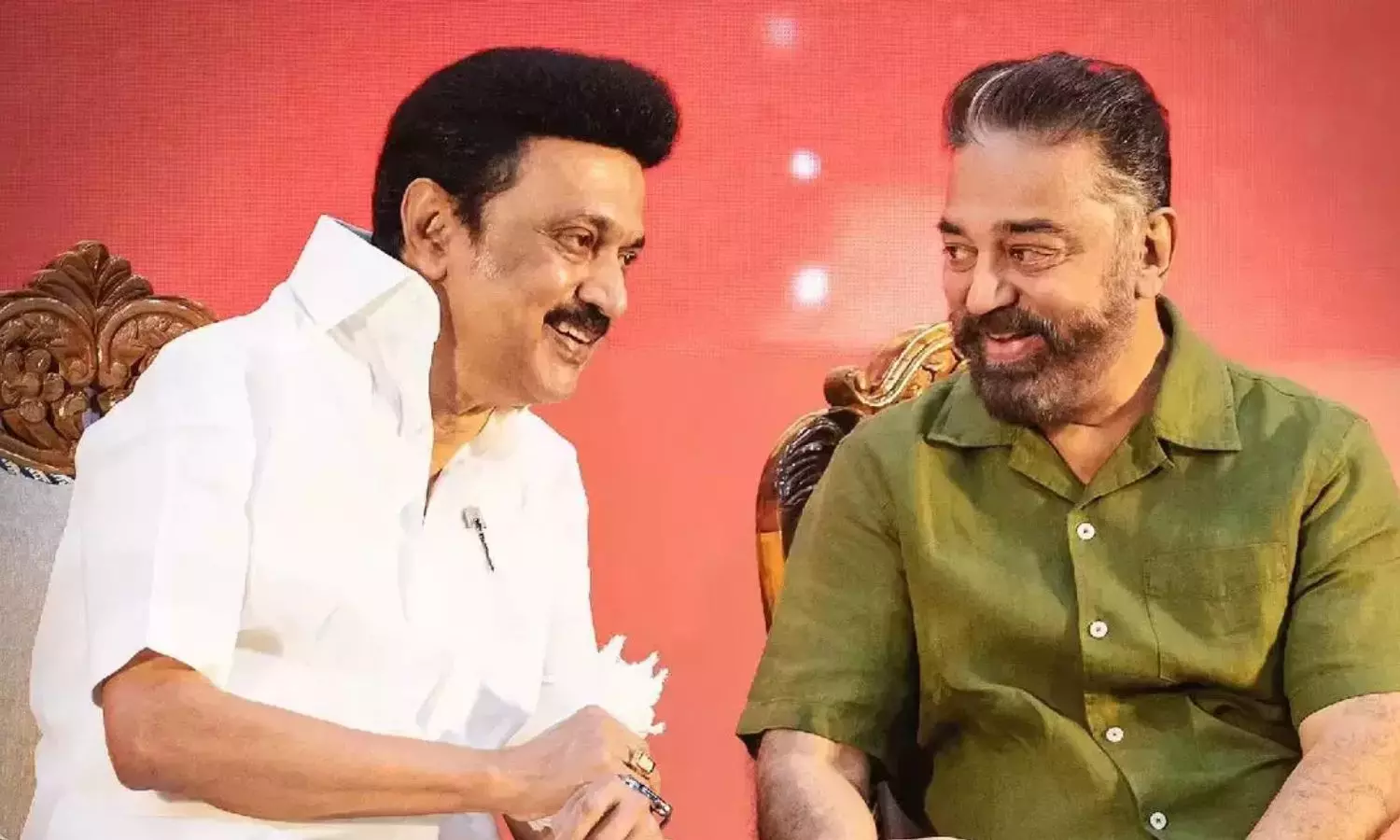 Kamal Hassan to get Rajya sabha seat from Tamil Nadu on behalf of DMK, TN Minister PK ShekarBabu meets Kamal