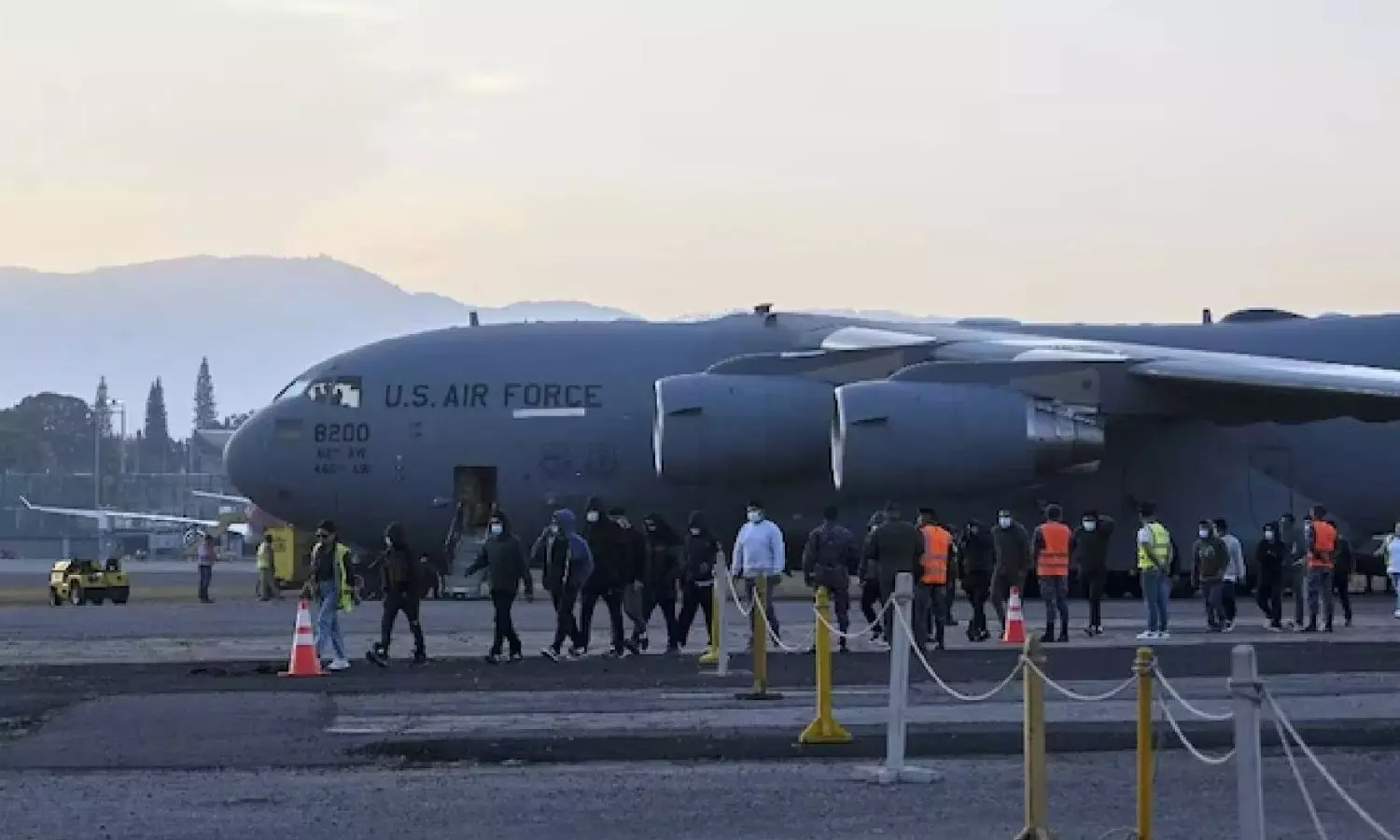US deportation flight landed in Amritsar airport with 119 illegal Indian immigrants in America, Punjab CM Bhagwant Mann suspects foul play
