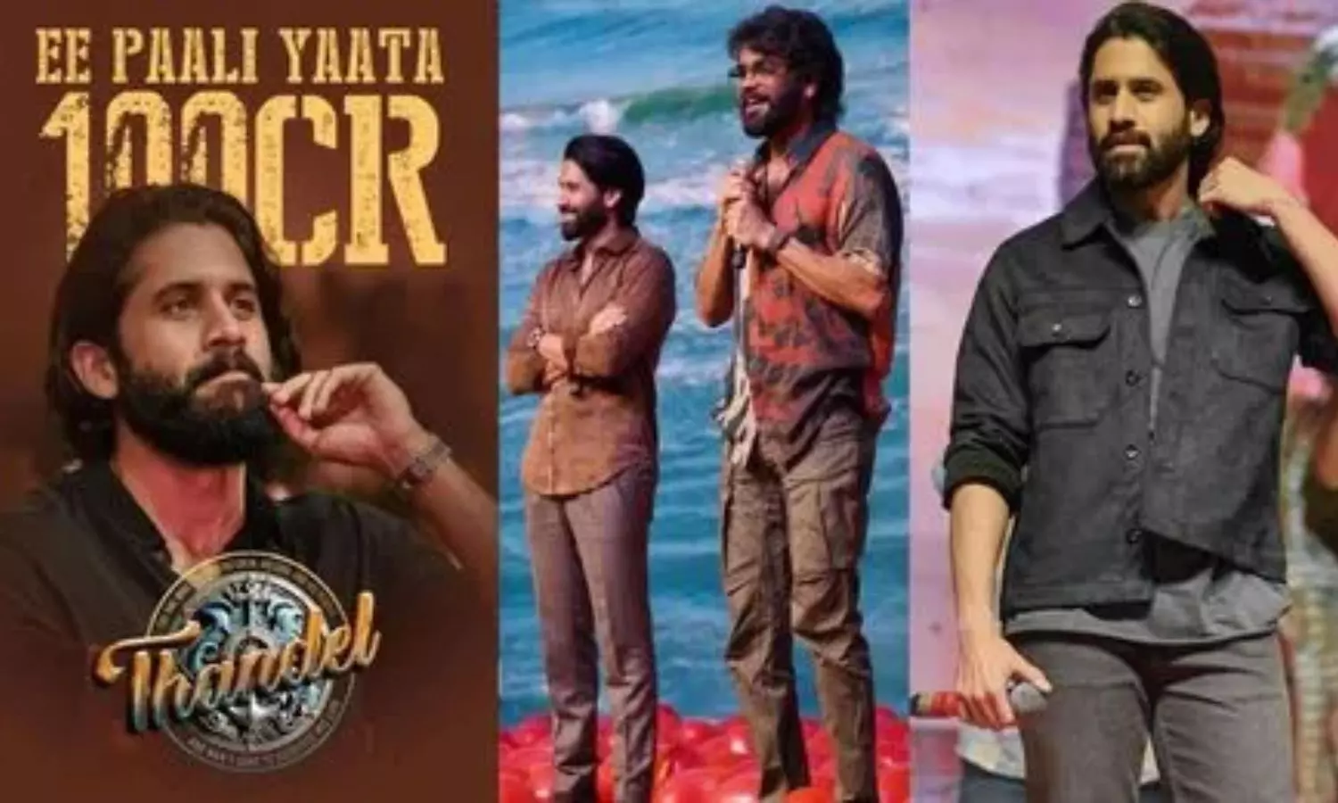 Naga Chaitanya Thandel Grosses 100 Crore Mark Naga Chaitanya Thandel Grosses 100 Crore Mark
