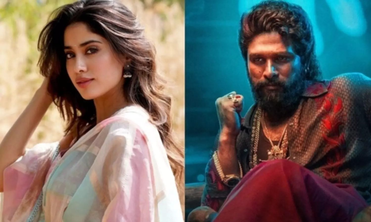 Janhvi Kapoors romance with Allu Arjun Fixed as the heroine in Atlees movie