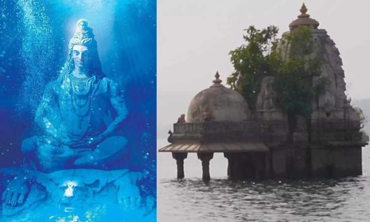 Nilkantheshwar Mahadev Temple- Shiva temple which submerges for 6 months in a year, special shiv temples in india Nilkantheshwar Mahadev Temple- Shiva temple which submerges for 6 months in a year, special shiv temples in india