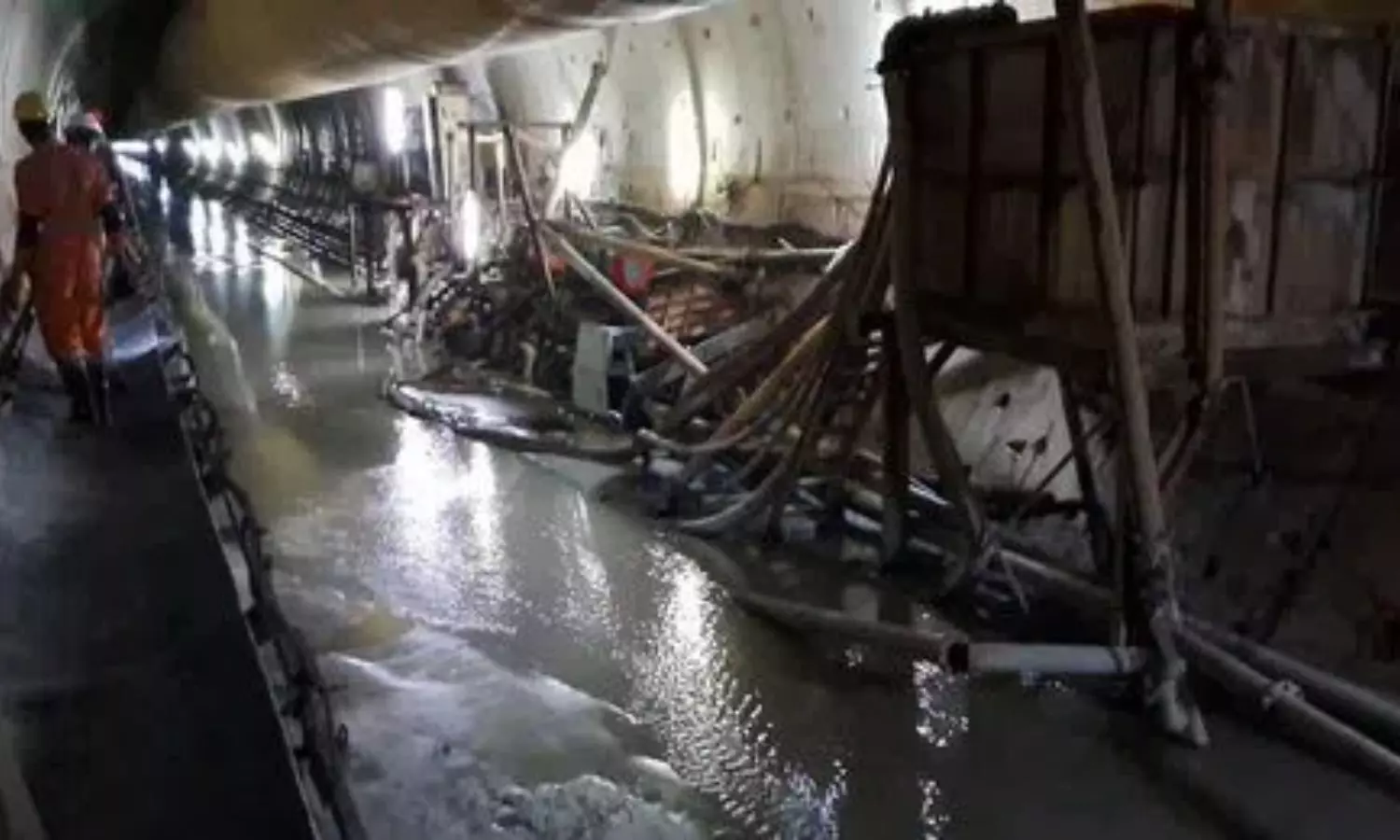 SLBC Tunnel Boring Machine Cutting Work Starts