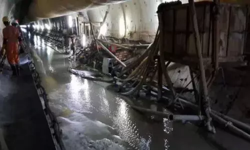 SLBC Tunnel Boring Machine Cutting Work Starts