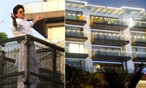 Shah Rukh Khan to leave Mannat for renovation works and rents four floors luxury apartment for Rs 24 lakh monthly rent