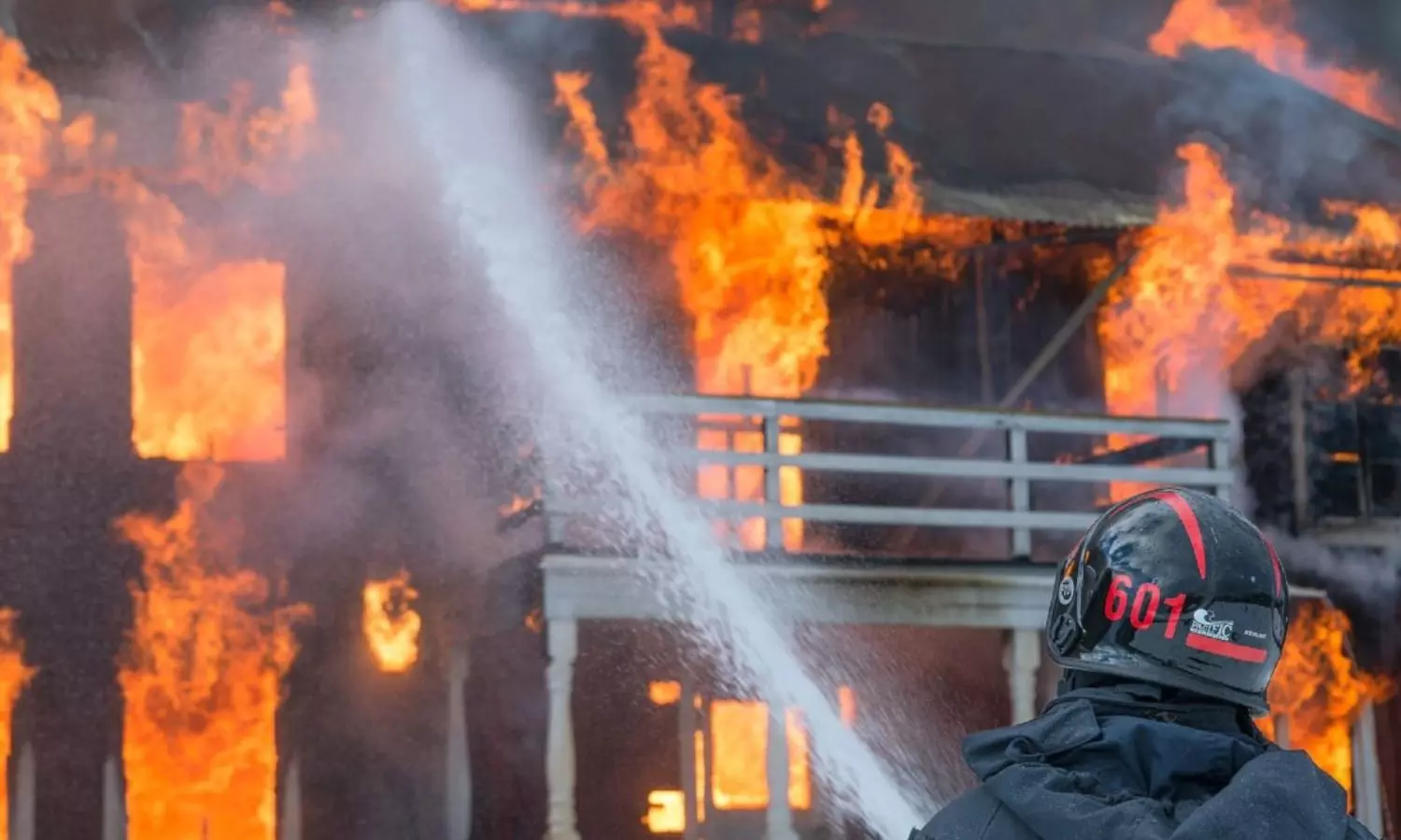 Three people killed in Hyderabad fire accident at Puppalaguda residential building complex