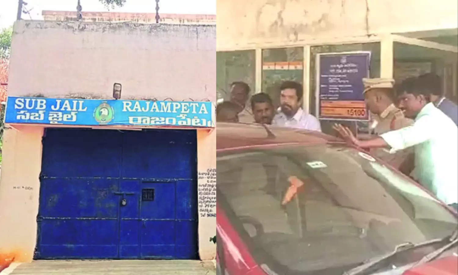 Posani Krishna murali shifted to Rajampeta govt hospital after his complaint about chest pain