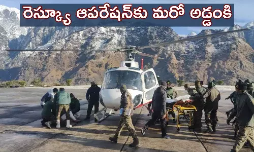 4 workers died, 50 rescued in Uttarakhand Avalanche tragedy and still 5 men missing, IAF choppers are at spot 4 workers died, 50 rescued in Uttarakhand Avalanche tragedy and still 5 men missing, IAF choppers are at spot