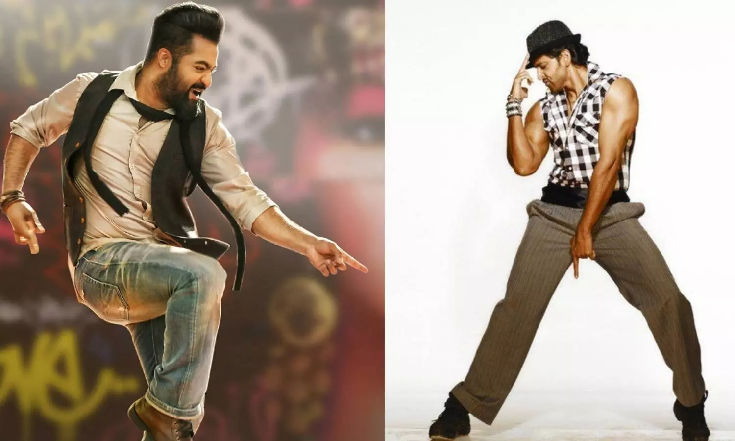 Ntr and Hrithik Song With 500 Dancers