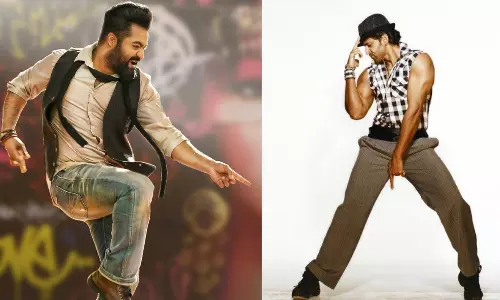 Ntr and Hrithik Song With 500 Dancers