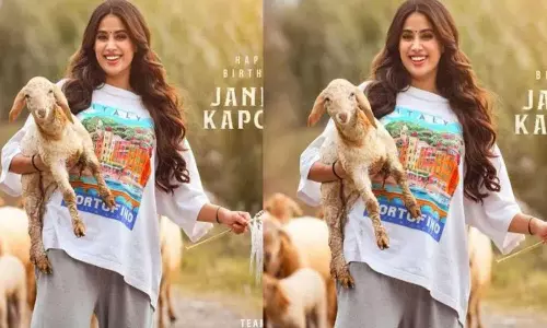 Rc16 Team Birthday Wishes to Janhvi Kapoor Poster Viral
