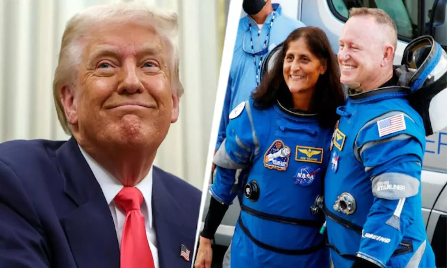 Donald Trump Message to Sunita Williams