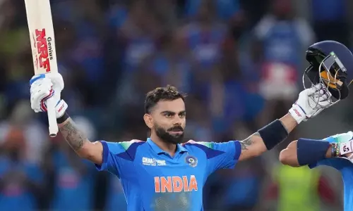 IND vs NZ :నేటి మ్యాచ్ లో తన 17కెరీర్లో మరో మైలు రాయిని దాటనున్న విరాట్ కోహ్లీ IND vs NZ :నేటి మ్యాచ్ లో తన 17కెరీర్లో మరో మైలు రాయిని దాటనున్న విరాట్ కోహ్లీ