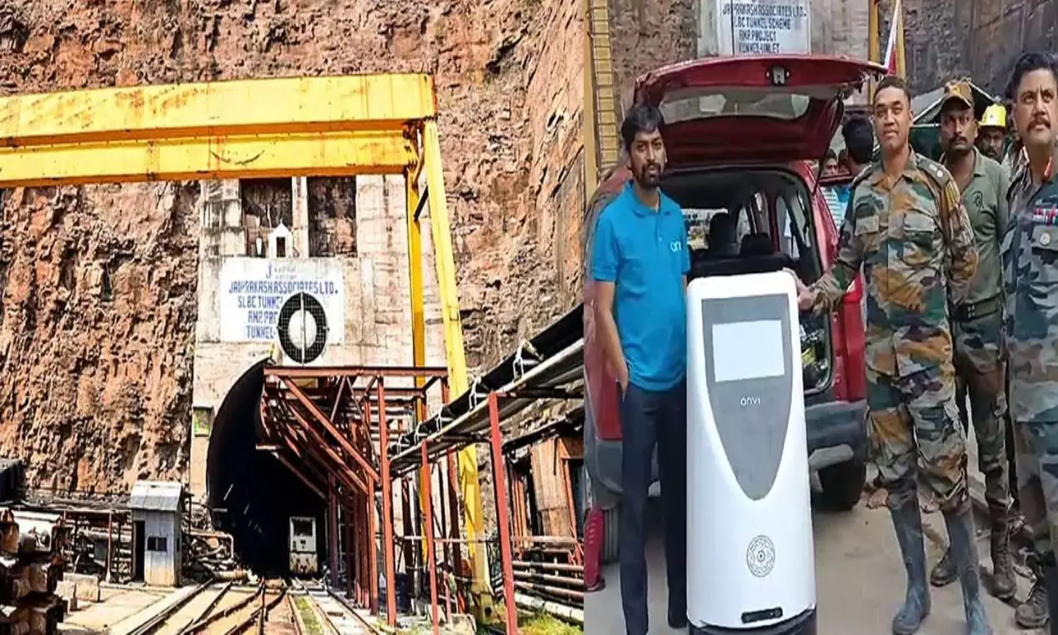 Robots To Rescue 7 Men Who Trapped Inside SLBC Tunnel