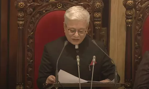 Telangana Assembly Budget Session 2025 Begins with governor speech