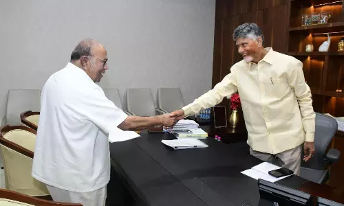 Nagam Janardhan Reddy Meets AP CM Chandrababu Naidu Nagam Janardhan Reddy Meets AP CM Chandrababu Naidu