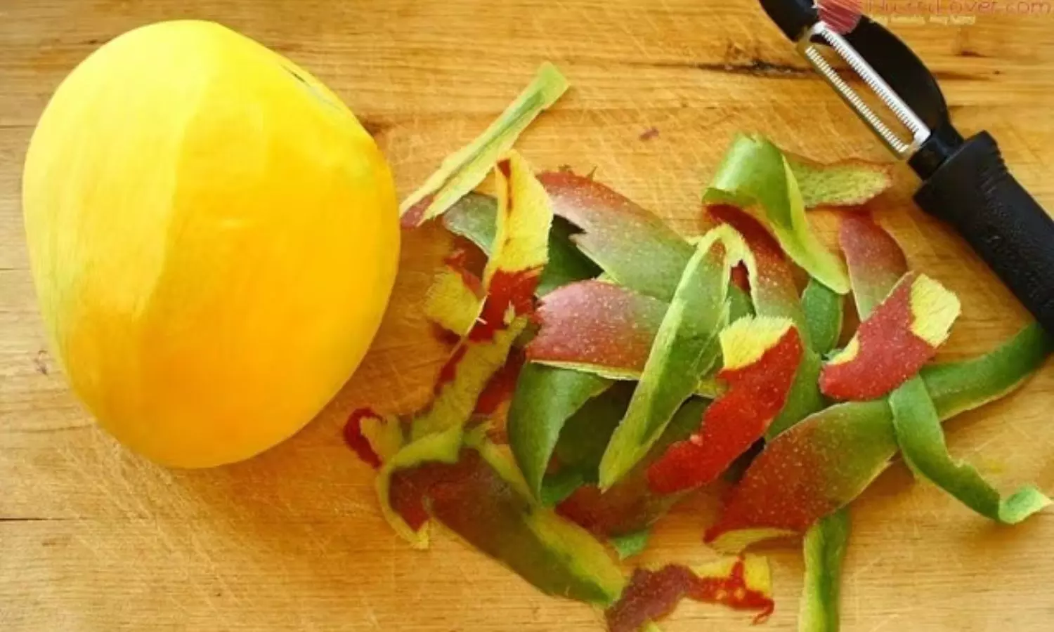 Mango Peel Do not Throw It Away Discover the Amazing Health Benefits of it Mango Peel Do not Throw It Away Discover the Amazing Health Benefits of it