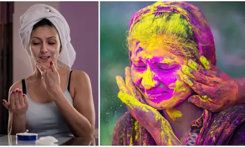 Holi Skin Care Tips: హోలీ ఆడే ముందు, తర్వాత ఈ చిట్కాలు పాటిస్తే..చర్మం, కళ్లు, జుట్టు సేఫ్ Holi Skin Care Tips: హోలీ ఆడే ముందు, తర్వాత ఈ చిట్కాలు పాటిస్తే..చర్మం, కళ్లు, జుట్టు సేఫ్