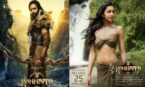 Kannappa: Manchu Vishnu Reacts to Glamour in a Devotional Film Kannappa: Manchu Vishnu Reacts to Glamour in a Devotional Film