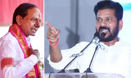CM Revanth Reddy speech in Warangal meetig explains about Telangana state financial situation and debts made in KCR govt