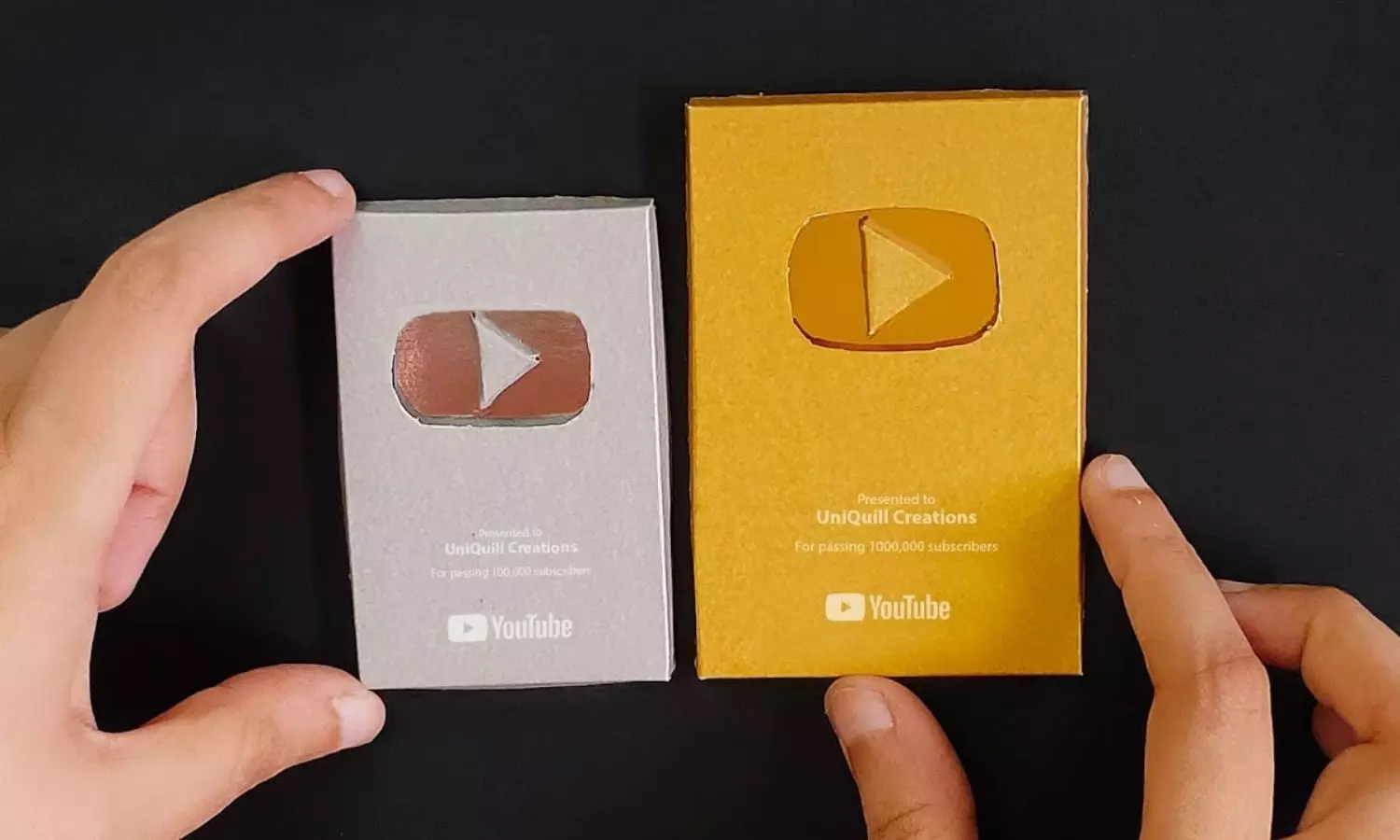 Viral Video: యూట్యూబ్ ప్లే బటన్ కావాలా.? డబ్బులిస్తే మీ సొంతం.. వైరల్ వీడియో.. Viral Video: యూట్యూబ్ ప్లే బటన్ కావాలా.? డబ్బులిస్తే మీ సొంతం.. వైరల్ వీడియో..