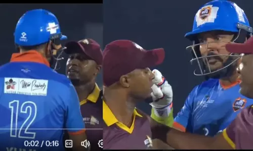 IML 2025: యువరాజ్‌తో వెస్టిండీస్‌ ప్లేయర్‌ గొడవ.. మరోసారి యువీ విశ్వరూపం.. వైరల్‌ వీడియో!