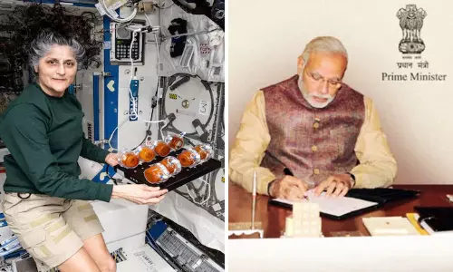PM Modi writes letter to Sunita Williams to request her to visit India after return to earth from ISS PM Modi writes letter to Sunita Williams to request her to visit India after return to earth from ISS
