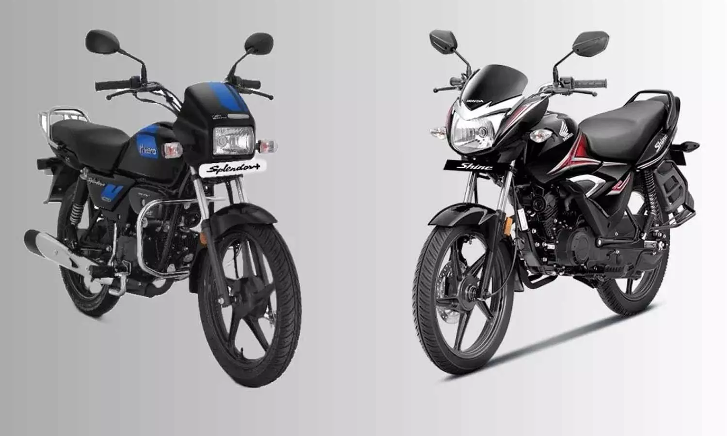 Hero Splendor Vs Honda Shine