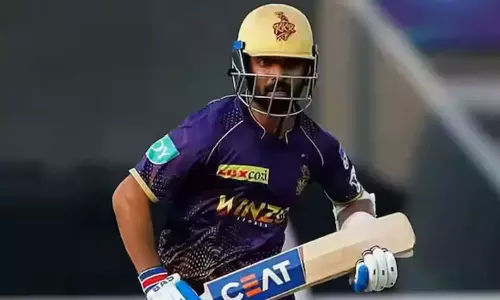 Ajinkya Rahane Viral Video: తమ కెప్టెన్ ను మర్చిపోయిన కోల్ కతా.. బస్ వెనుక పరిగెత్తిన రహానే