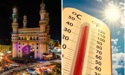 Hyderabad core part going through urban heat island effect with high temperatures in nights as compared to day time Hyderabad core part going through urban heat island effect with high temperatures in nights as compared to day time