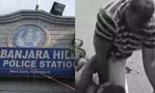 Bike rider attacks Hyderabad police constable Srikanth with beer bottle, video goes viral