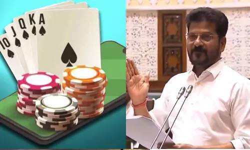 Telangana CM Revanth Reddy speech about on betting apps and online gaming apps like online rummy