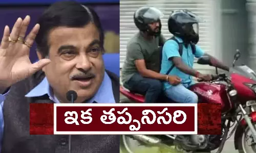 Nitin Gadkari says selling two helmets with every two wheeler is mandatory for road safety against accidents