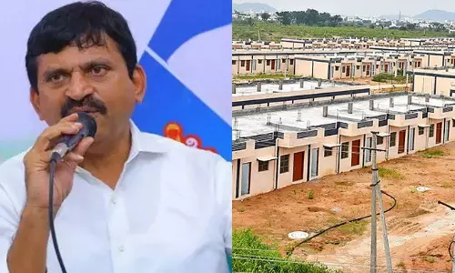 Minister Ponguleti Srinivas Reddy statement on double bedroom houses to all eligible beneficiaries