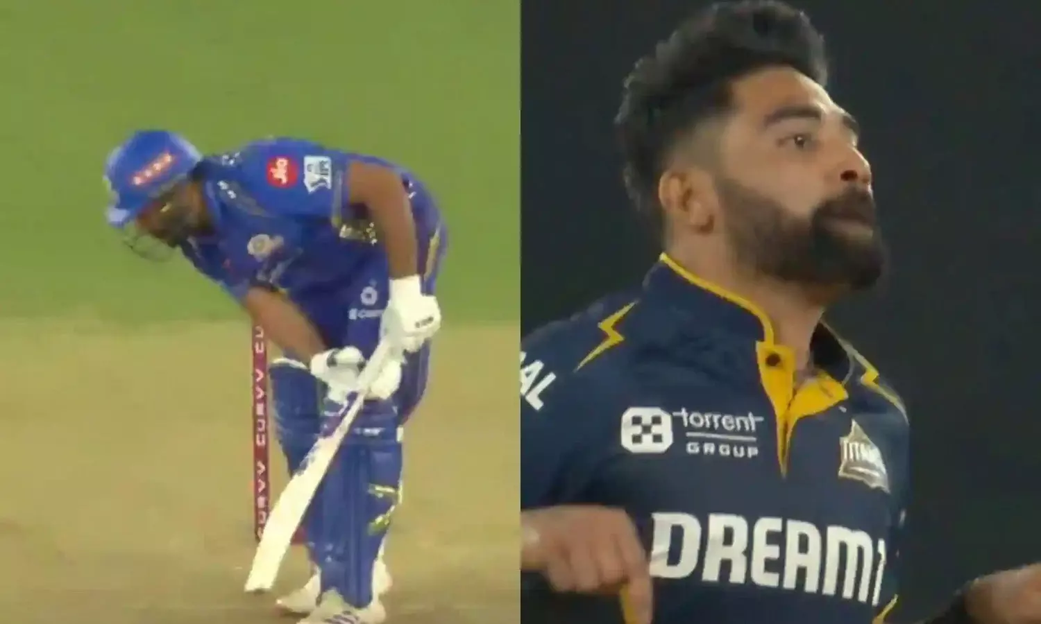 Rohit vs Siraj