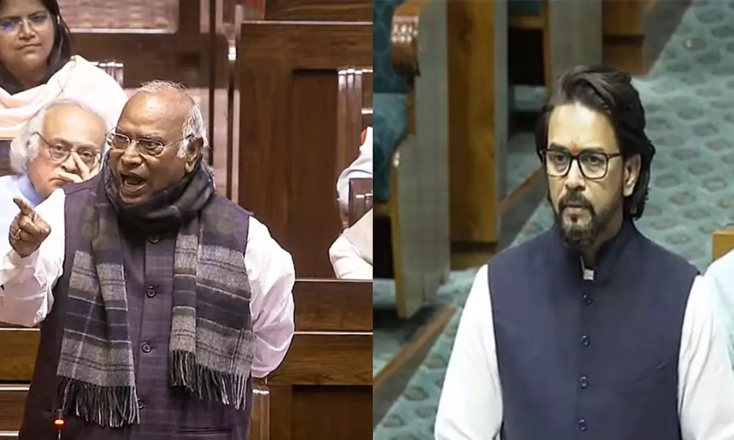 Waqf Amendment Bill: కేంద్రమంత్రి అనురాగ్ ఠాకూర్కు మల్లిఖార్జున్ ఖర్గే ఛాలెంజ్ Waqf Amendment Bill: కేంద్రమంత్రి అనురాగ్ ఠాకూర్కు మల్లిఖార్జున్ ఖర్గే ఛాలెంజ్