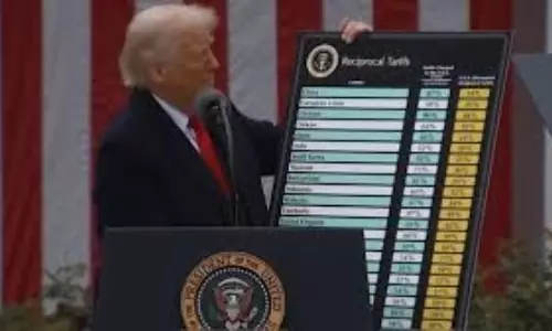 US Tariffs:  ట్రంప్ టారిఫ్ షురూ..భారత్ పై ఎంత విధించారంటే?