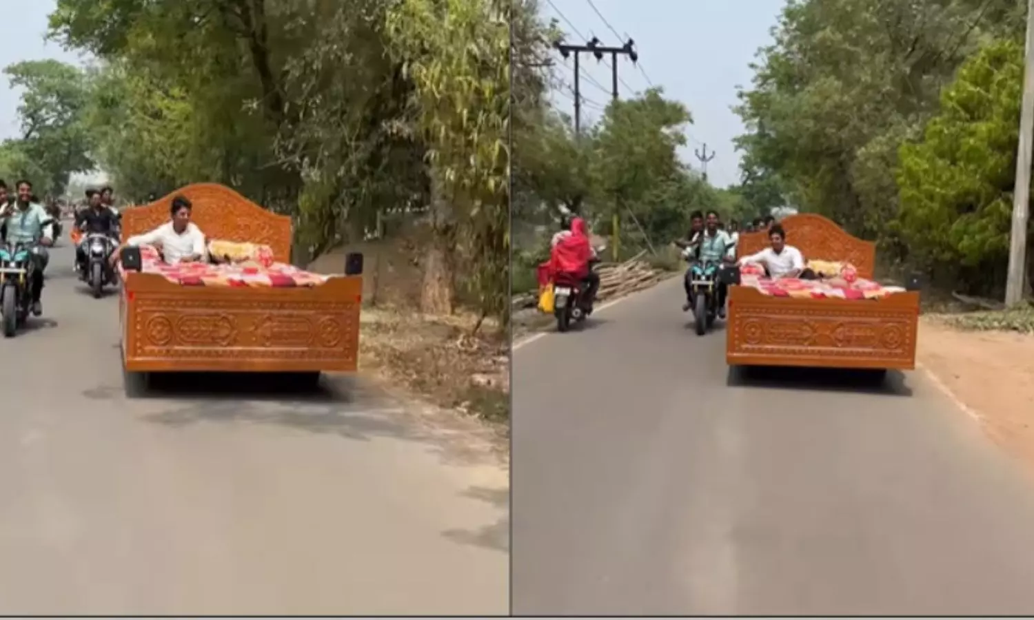 Viral Video Moving Bed Car Takes Over the Internet