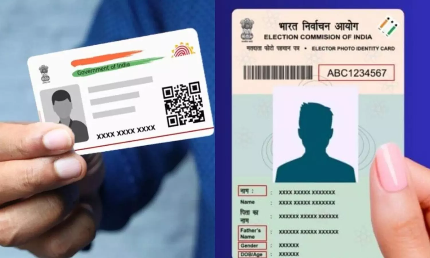 Aadhar And Voter ID Link