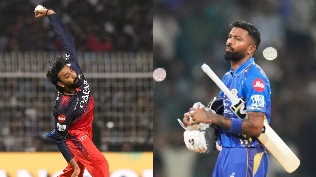 IPL 2025 : అన్న దెబ్బకు చెదిరిన తమ్ముడి కల.. హార్దిక్ వీరోచిత పోరాటం వృథా! IPL 2025 : అన్న దెబ్బకు చెదిరిన తమ్ముడి కల.. హార్దిక్ వీరోచిత పోరాటం వృథా!