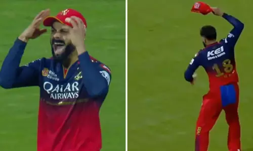 Virat Kohli : క్యాచ్ వదిలేస్తే అంతే సంగతులు.. కోహ్లీ స్టైల్లో వార్నింగ్!