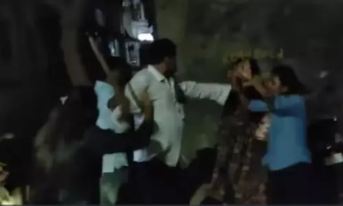 Mother of a nine months bold baby and her friend, husband attacked by marathi family for saying Excuse me in english Mother of a nine months bold baby and her friend, husband attacked by marathi family for saying Excuse me in english