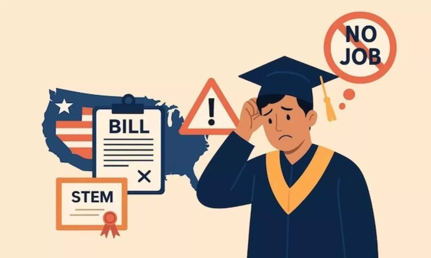 Indian Students: భారతీయ విద్యార్థులకు బిగ్ షాక్.. హెచ్-1బీ వీసాపై కీలక అప్డేట్! Indian Students