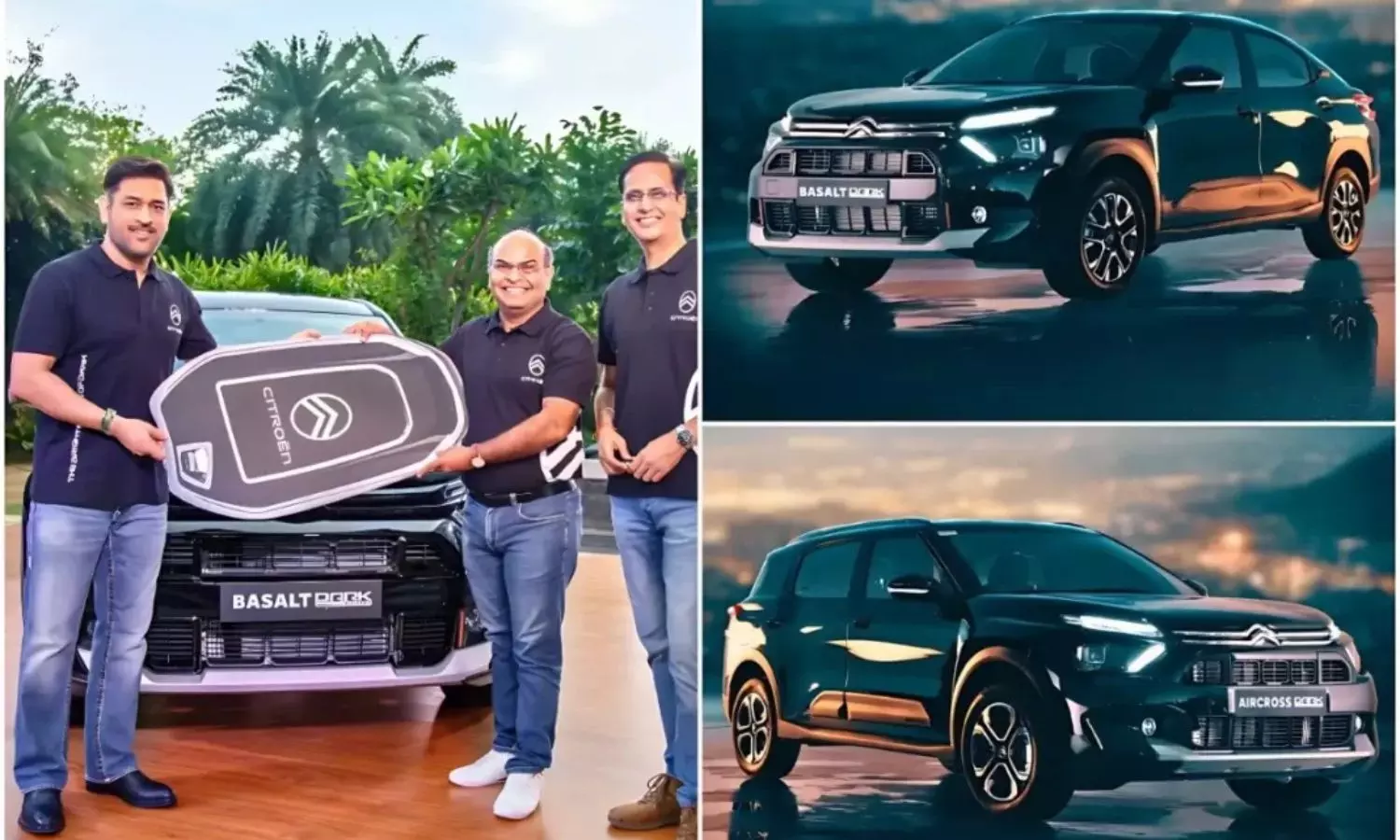 Citroen Dark Edition Launched: బ్లాక్ కలర్ వావ్.. సిట్రోయెన్ నుంచి మూడు కొత్త కార్లు.. వీటిని చూస్తే కొనకుండా ఉండగలరా..? Citroen Basalt C3 and Aircross Dark Edition Launched Check Price and Features
